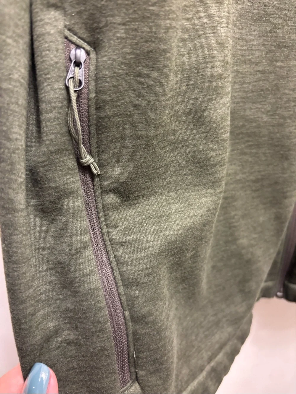 The North Face Canyonlands Fleece Men’s Vest Size XXL Thyme Heather